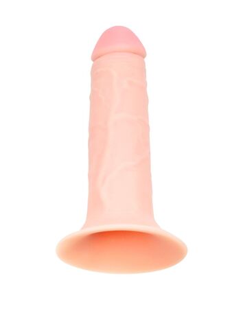 Мужской полый страпон на регулируемых ремешках - 22 см.